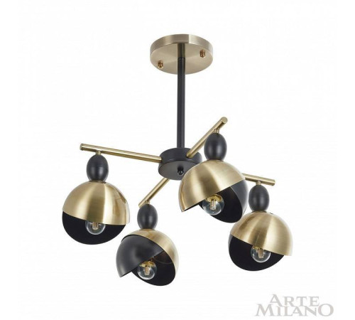 Люстра на штанге Arte Milano Neapolis-71307 271307/4 BK/GD