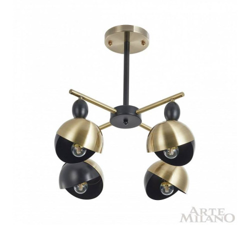 Люстра на штанге Arte Milano Neapolis-71307 271307/4 BK/GD