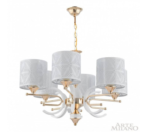 Подвесная люстра Arte Milano Florentia-2097 302097/6 Wh/Gd