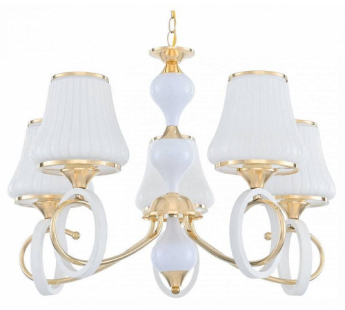 Подвесная люстра Arte Milano Florentia-2387 5 ламп 302387/5 Wh/Gd