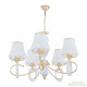Подвесная люстра Arte Milano Florentia-2387 5 ламп 302387/5 Wh/Gd