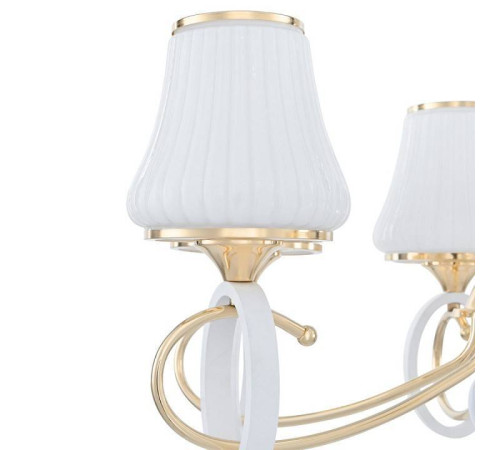 Подвесная люстра Arte Milano Florentia-2387 5 ламп 302387/5 Wh/Gd