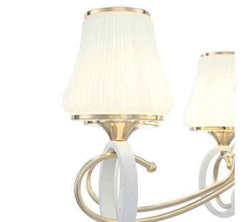 Подвесная люстра Arte Milano Florentia-2387 5 ламп 302387/5 Wh/Gd