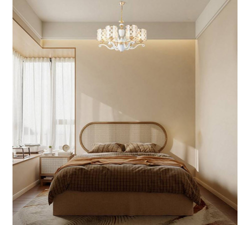 Подвесная люстра Arte Milano Florentia-3097 303097/6 Wh/Gd