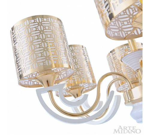 Подвесная люстра Arte Milano Florentia-8857 308857/6 Wh/Gd