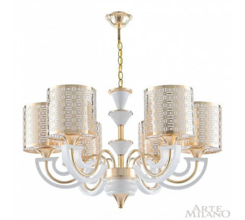 Подвесная люстра Arte Milano Florentia-8857 308857/6 Wh/Gd