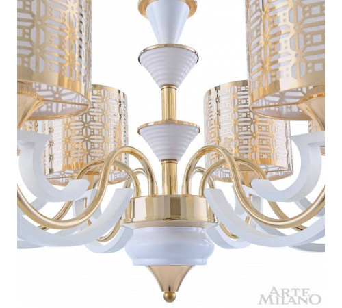 Подвесная люстра Arte Milano Florentia-8857 308857/6 Wh/Gd
