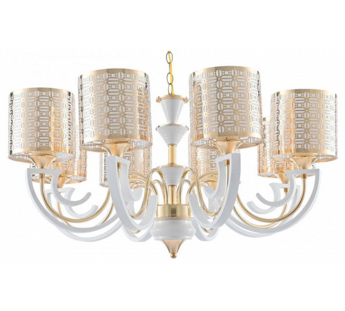 Подвесная люстра Arte Milano Florentia-8857 308857/8 Wh/Gd