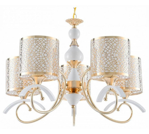 Подвесная люстра Arte Milano Florentia-9787 309787/5 Wh/Gd