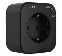 Розетка с заземлением для трека Arte Milano Am-track-sockets черный 380022TS/ES Black