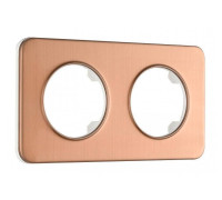 Рамка на 2 поста Arte Milano am-502.07 502.07-2.pink