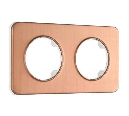 Рамка на 2 поста Arte Milano am-502.07 502.07-2.pink