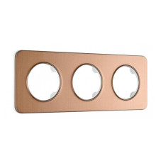 Рамка на 3 поста Arte Milano am-502.07 502.07-3.brown