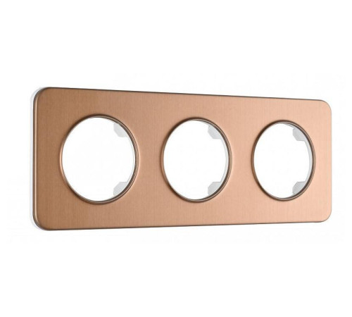 Рамка на 3 поста Arte Milano am-502.07 502.07-3.brown