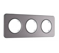 Рамка на 3 поста Arte Milano am-502.07 502.07-3.grey