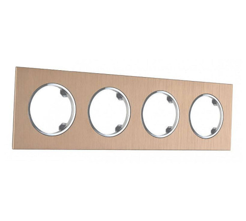 Рамка на 4 поста Arte Milano am-502.11 502.11-4.shampan