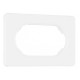 Рамка для двойной розетки Arte Milano am-502.15 502.15-double.white