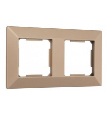 Рамка на 2 поста Arte Milano am-503.03 503.03-2.shampan