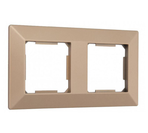 Рамка на 2 поста Arte Milano am-503.03 503.03-2.shampan