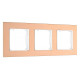 Рамка на 3 поста Arte Milano am-503.12 503.12-3.pink