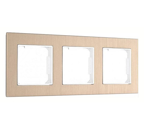 Рамка на 3 поста Arte Milano am-503.12 503.12-3.shampan