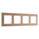 Рамка на 4 поста Arte Milano am-503.12 503.12-4.brown