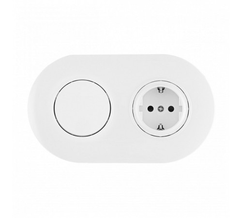 Блок с выключателями одноклавишными влагозащищенными Arte Milano SET08-2 SET08-2-40-1-30-1 white