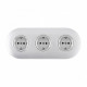 Розетка с заземлением и со шторкой Arte Milano SET08-3 SET08-3-40-1x3 silver