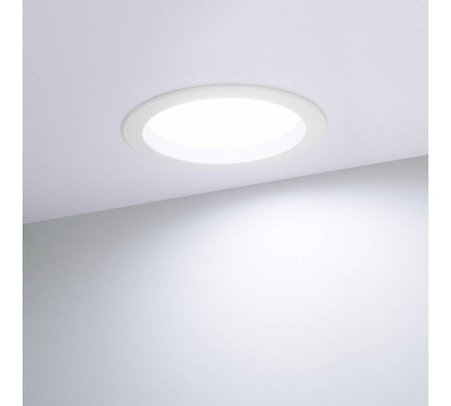 Встраиваемый светильник Arlight CYCLONE-R115-12W Day4000 WH 022522(1)