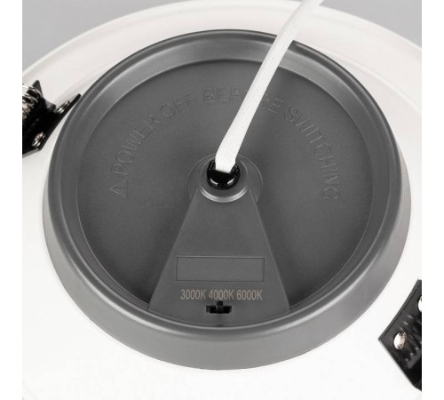 Встраиваемый светильник Arlight CYCLONE-R115-12W Day4000 WH 022522(1)