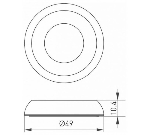 Рамка на 1 пост Arlight Deck 024932