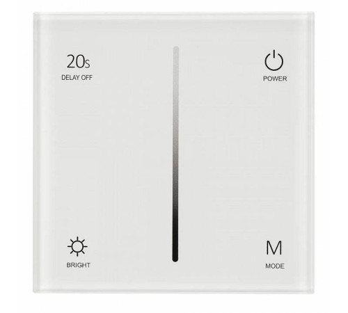 Панель-диммер клавишный встраиваемый Arlight SMART 027113