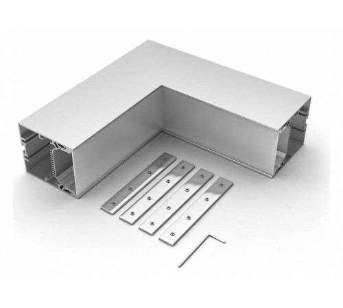 Соединитель угловой L-образный накладной Arlight S-LUX 030139