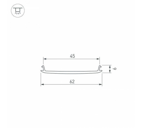 Рассеиватель Arlight STRETCH 040822