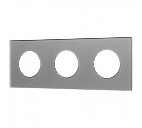 Рамка на 3 поста Arlight GLARE 043840