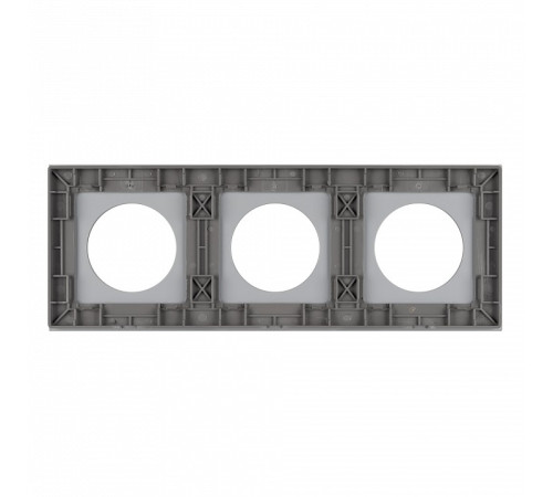 Рамка на 3 поста Arlight GLARE 043840