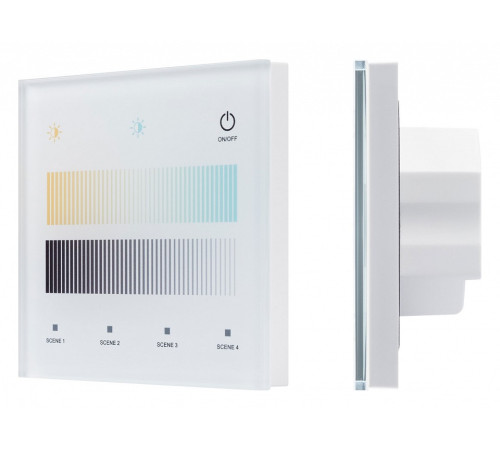 Панель универсальная клавишная встраиваемая Arlight INTELLIGENT 046551