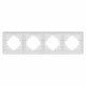 Рамка на 4 поста Arlight OMALI 049716