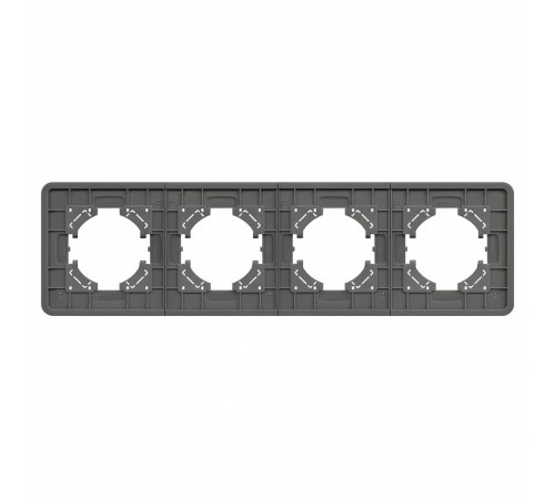 Рамка на 4 поста Arlight OMALI 049718