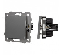 Выключатель самовозвратный одноклавишный без рамки Arlight SWT 049881