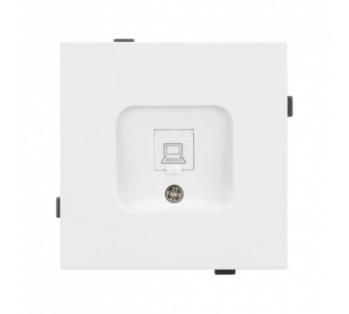 Розетка Ethernet RJ-45 и со шторками, без рамки Arlight SCT-TENDO 054098