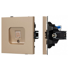 Розетка Ethernet RJ-45 и со шторками, без рамки Arlight SCT-TENDO 054099