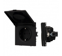 Розетка влагозащищенная с заземлением с крышкой, без рамки Arlight SCT 054281