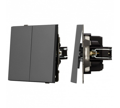 Выключатель двухклавишный без рамки Arlight SWT 054546
