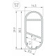 Профиль накладной Arlight WARDROBE 054942