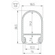 Профиль накладной Arlight WARDROBE 054943