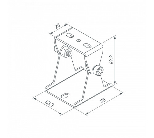 Крепление Arlight LINE 059045