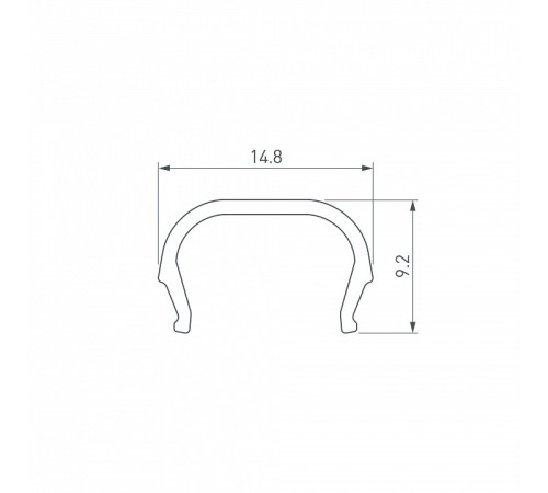 Рассеиватель Arlight LINE 061085