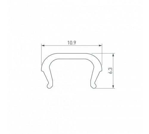 Рассеиватель Arlight LINE 061086