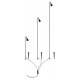 Наземный низкий светильник Arte Lamp MULIPHEIN A1084PA-3BK